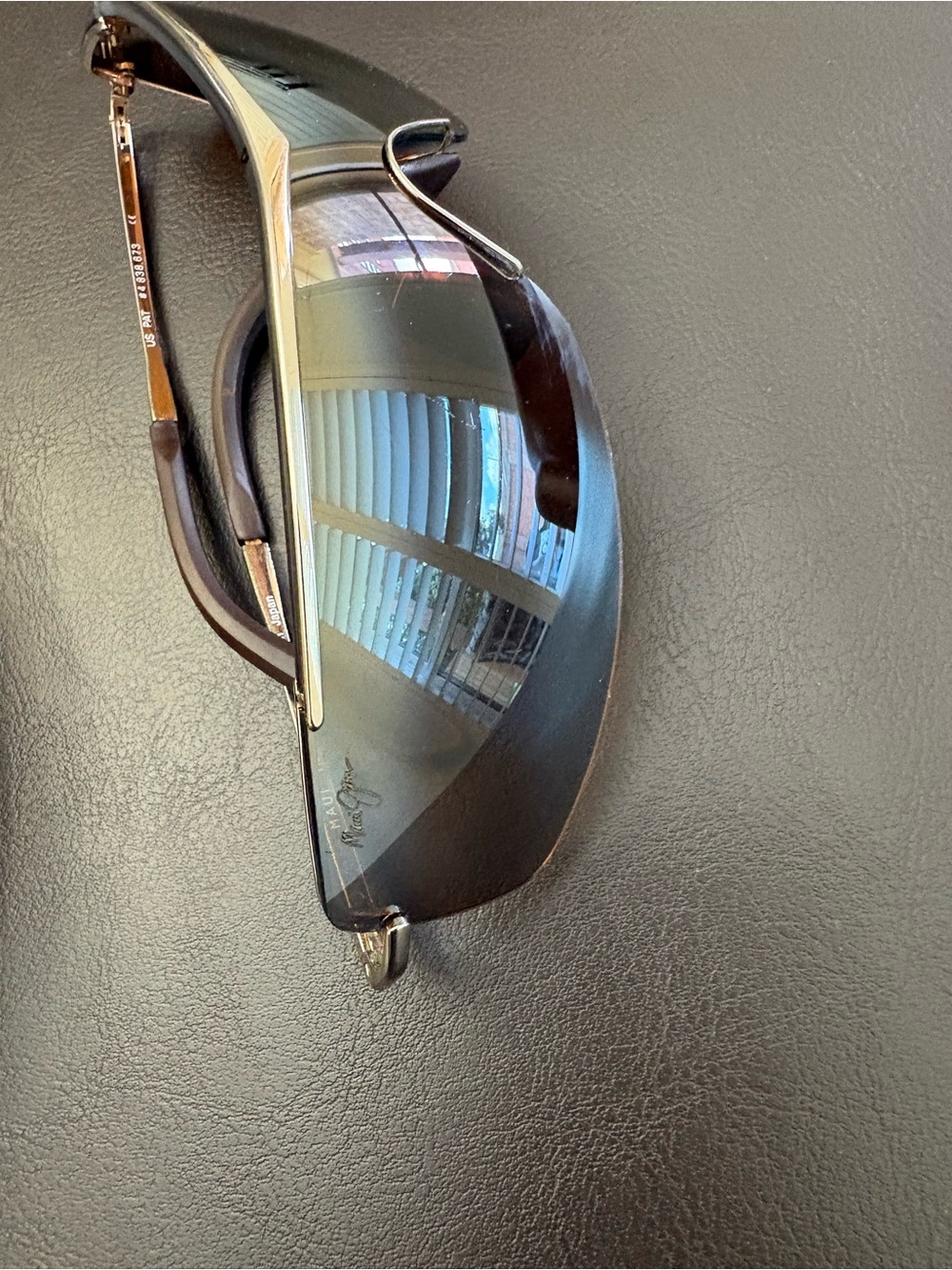 Maui Jim Vintage “sandbar” 511 16 Wrap sunglasses - Picture 2 of 16
